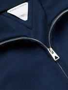 Bottega Veneta - Striped Wool-Flannel Track Jacket - Blue