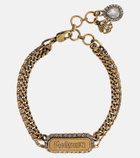 Alexander McQueen Graffiti chain bracelet