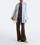 A.Emery Clarence suede penny loafers