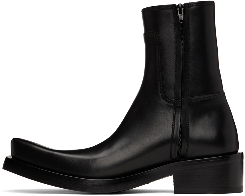 Balenciaga Black Santiago Boots Balenciaga