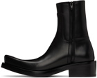 Balenciaga Black Santiago Boots