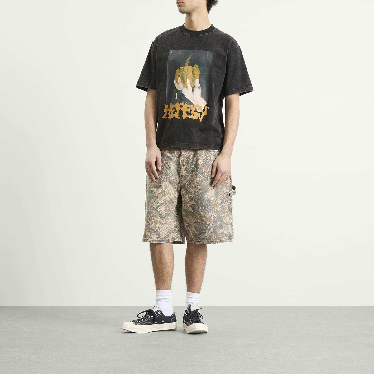 Heresy Men's Squash T-Shirt in Ash