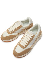 Axel Arigato Genesis Neo Panelled Mesh-knit Sneakers Beige