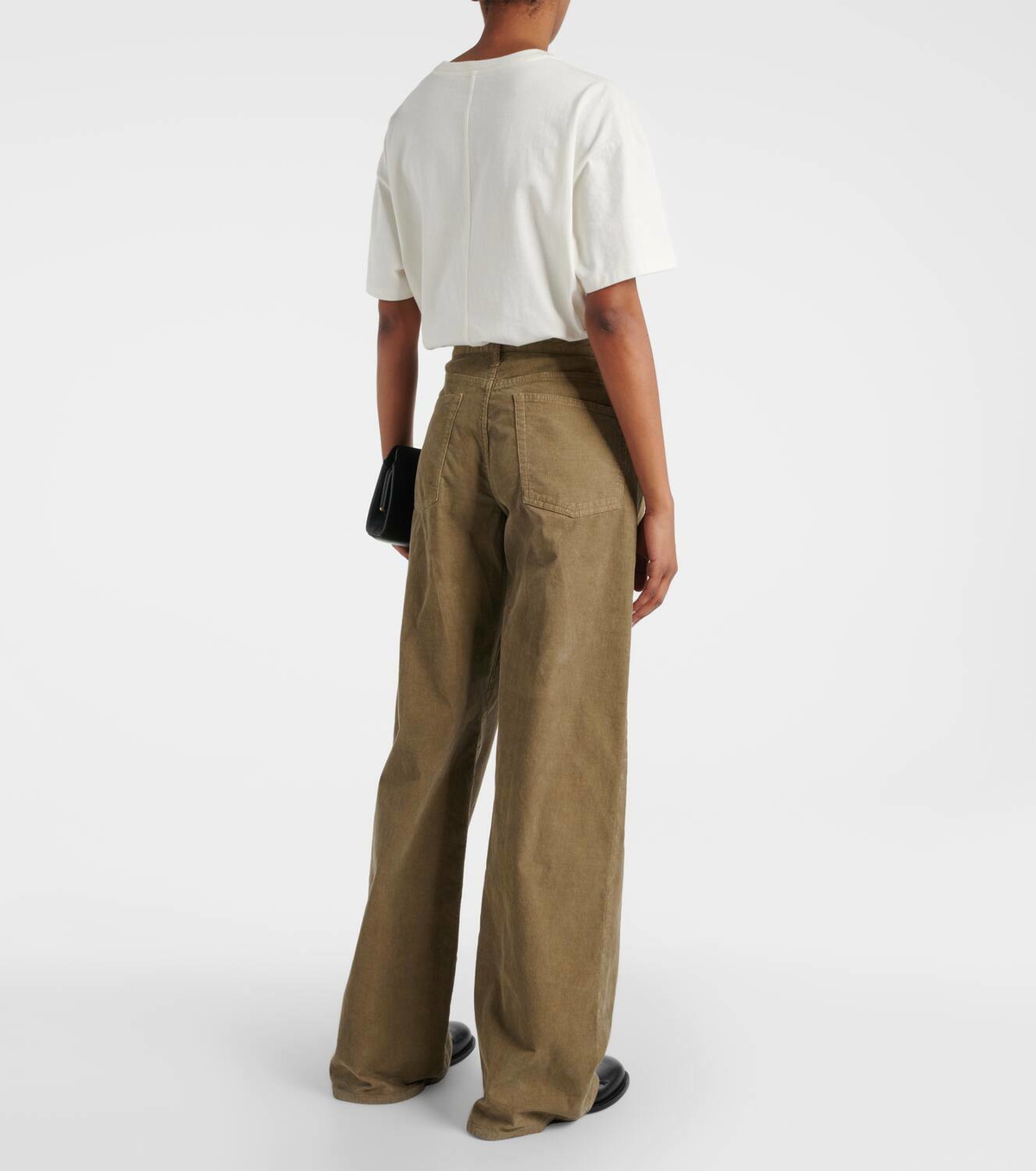 The Row Eglitta cotton corduroy wide-leg pants The Row