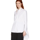 Neil Barrett White Spiral Shirt