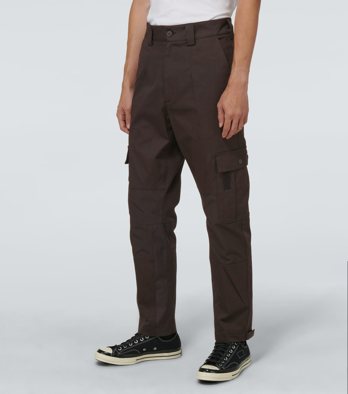 Moncler - Cotton jersey cargo pants Moncler