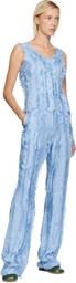 Edward Cuming Blue Scratch The Itch Trousers