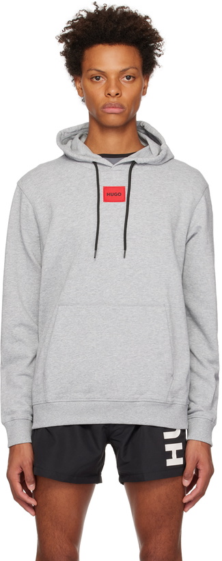 Photo: Hugo Gray Patch Hoodie