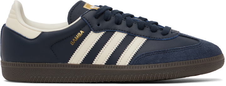 Photo: adidas Originals Navy Samba OG Sneakers