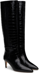 Paris Texas Black Stiletto 60 Tall Boots