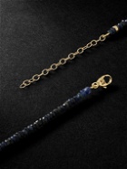 JIA JIA - 14-Karat Gold, Quartz and Sapphire Necklace