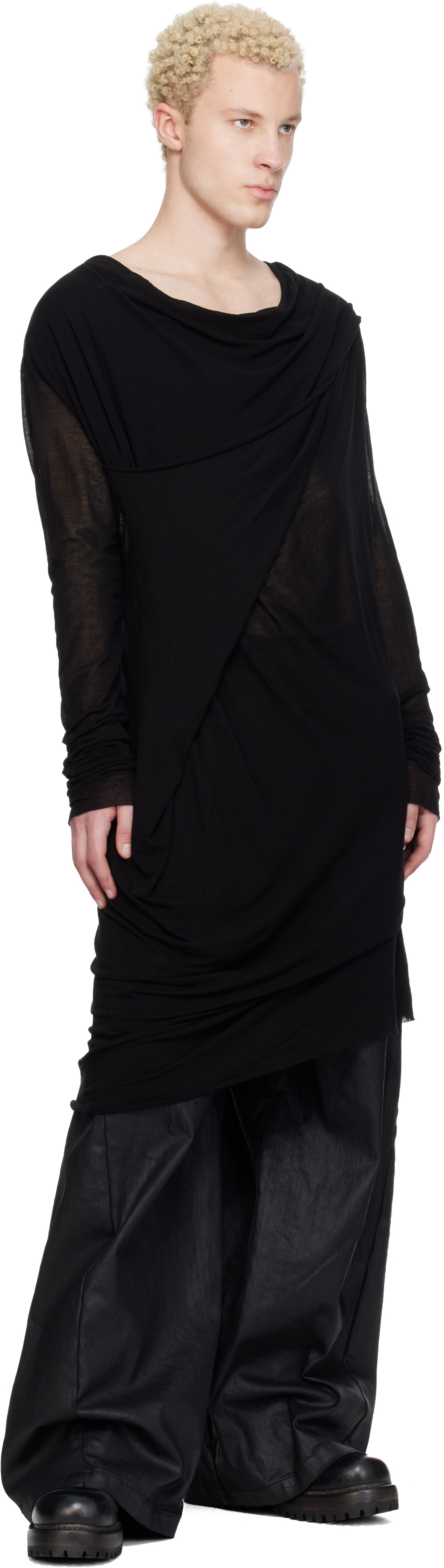 Julius Black Dk Wide Jeans