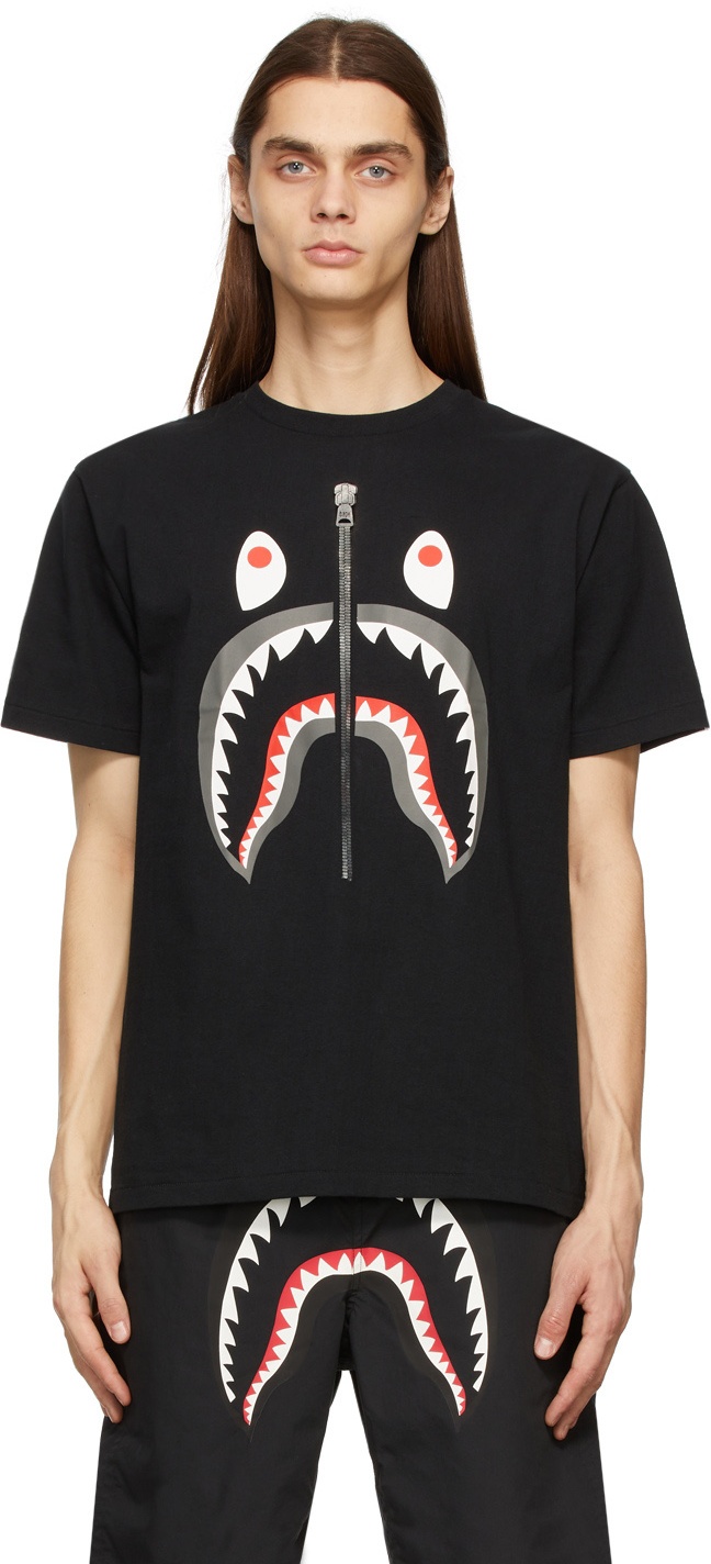 BAPE Black Shark T-Shirt A Bathing Ape