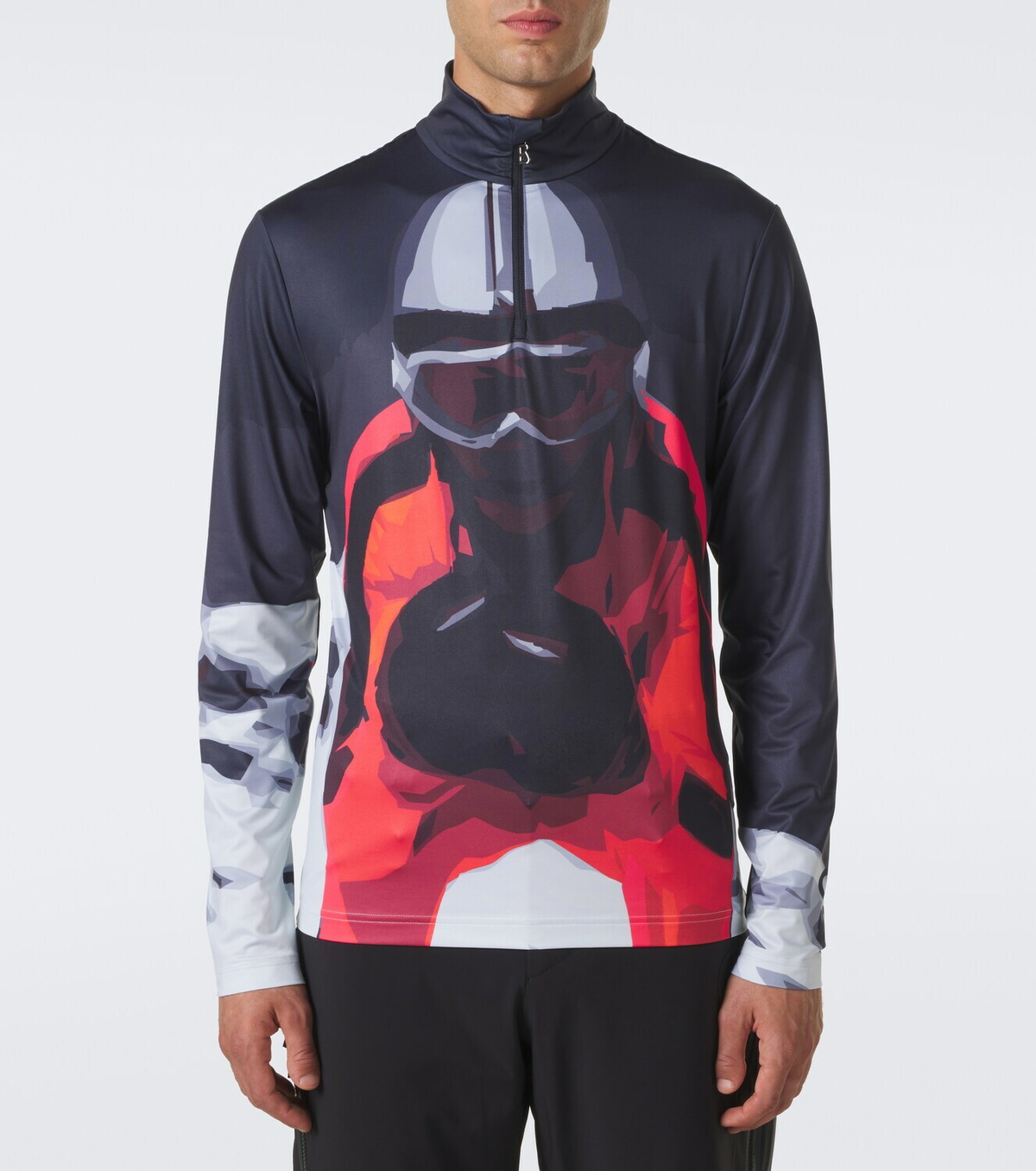 Bogner Verti printed ski top
