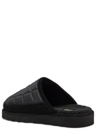 Polo Ralph Lauren Quilted Shell Slippers Black