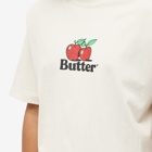 Butter Goods Men's Apples Logo T-Shirt in Cream