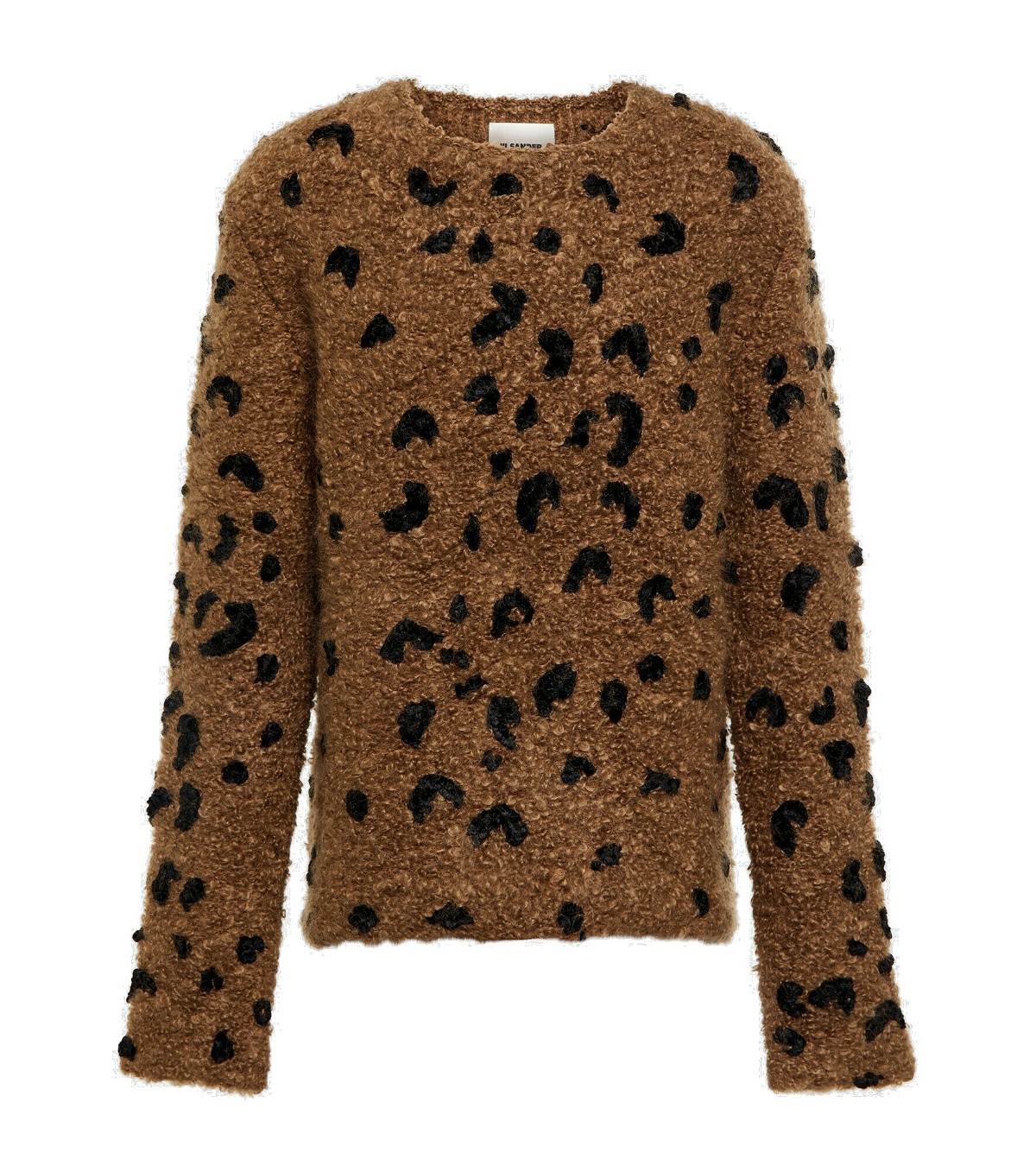 Photo: Jil Sander - Intarsia wool-blend sweater
