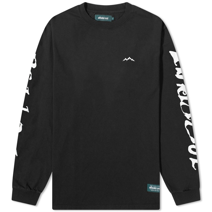Photo: Afield Out Men's Long Sleeve Rapid T-Shirt in Black