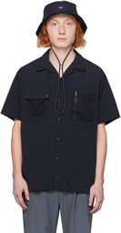 NANGA Black Tusser Shirt