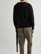 DRKSHDW by Rick Owens - Jason Cotton-Jersey Hoodie - Black