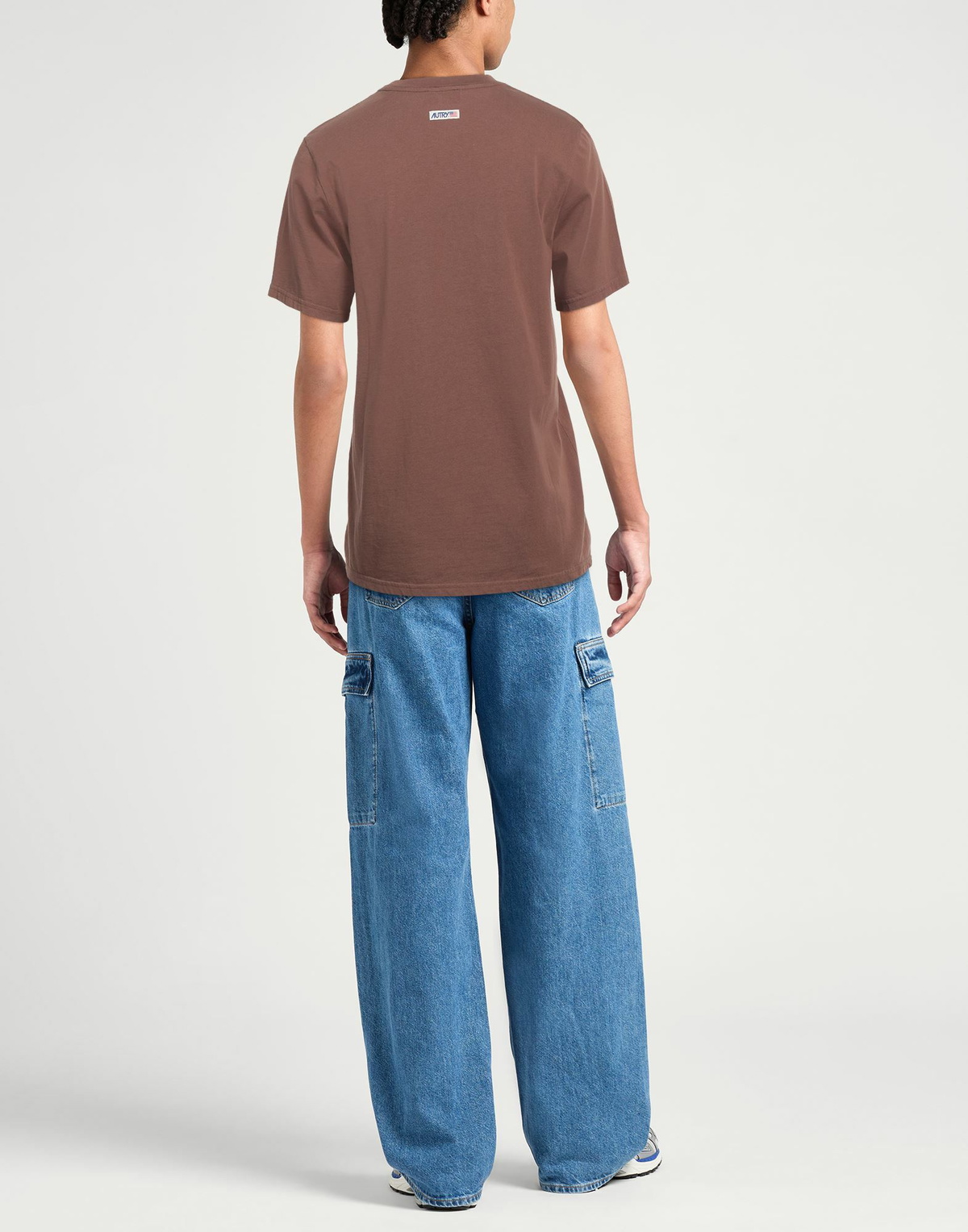 Autry Mens T-shirt in Brown