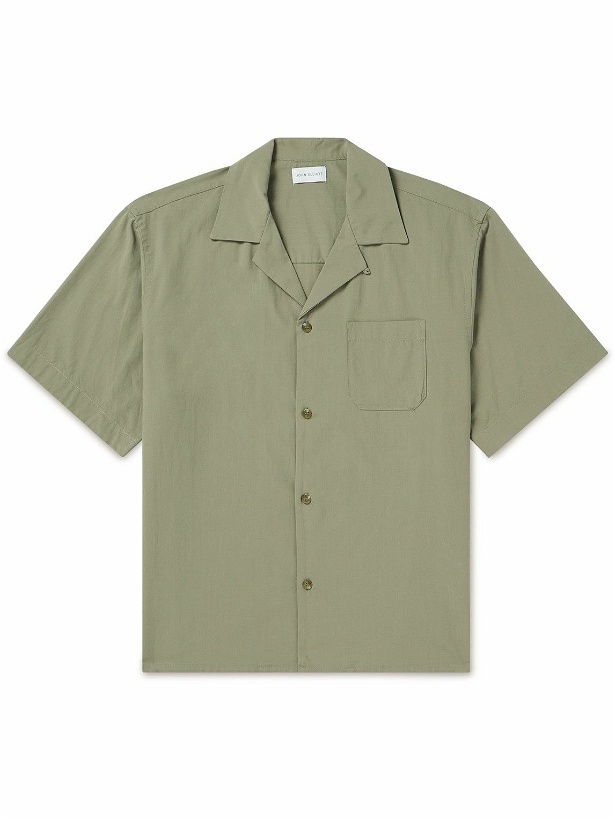 Photo: John Elliott - Camp-Collar Cotton and Modal-Blend Shirt - Green