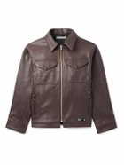 Neighborhood - PM Leather Jacket - Brown
