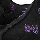 Reebok x Needles Beatnik Moc Sneakers in Core Black/Purple