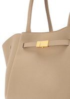 Demellier The New York Grained Leather Tote bag - Taupe - One Size