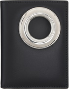 COMME des GARÇONS WALLETS Black Eyelet Wallet
