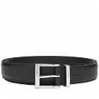 Polo Ralph Lauren Men's Leather Casual Belt in Black