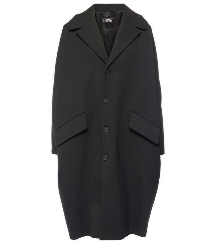 Photo: MM6 Maison Margiela Single-breasted gabardine coat