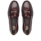 Bass Weejuns Men's 90s Lincoln Horse Bit Loafer in Wine Leather