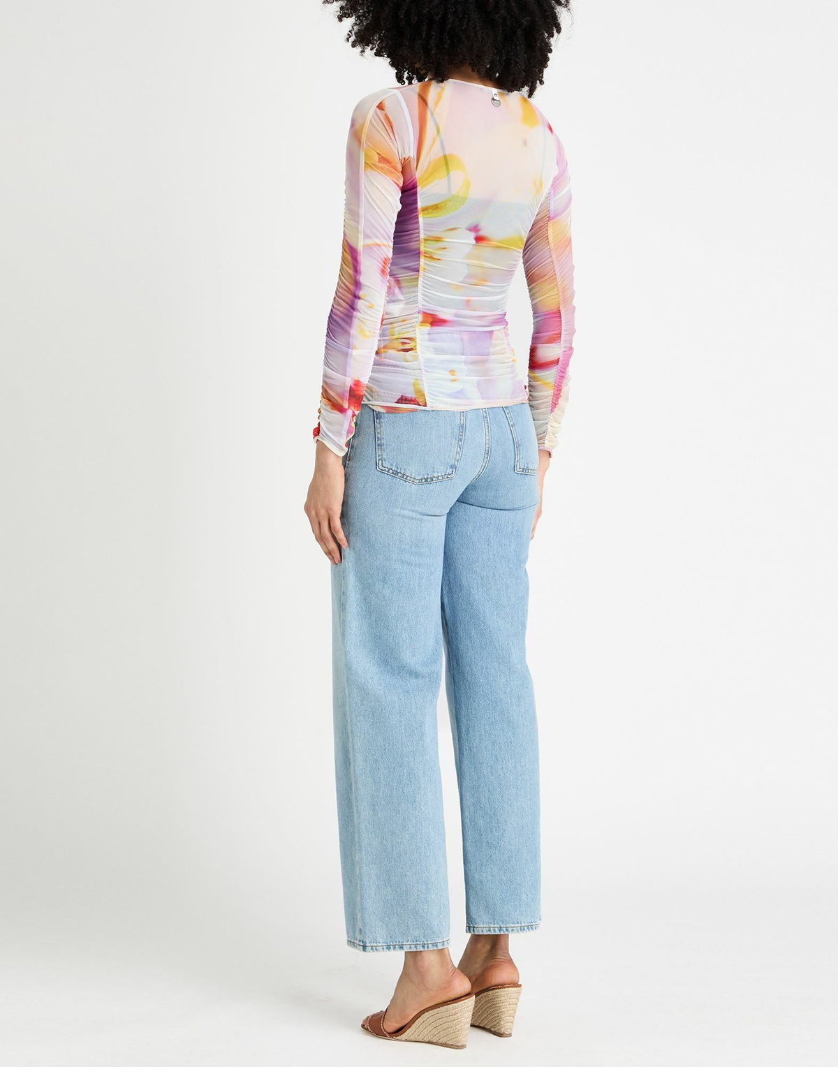 High Womens Top in Ivory