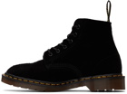 Dr. Martens Black Suede C.F. Stead 'Made in England' 101 Boots