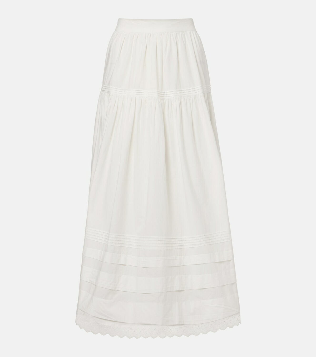 Dôen Sebastiane cotton poplin maxi skirt