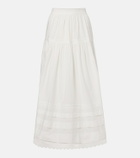 Dôen Sebastiane cotton poplin maxi skirt