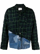 GREG LAUREN - Cotton Patchwork Shirt