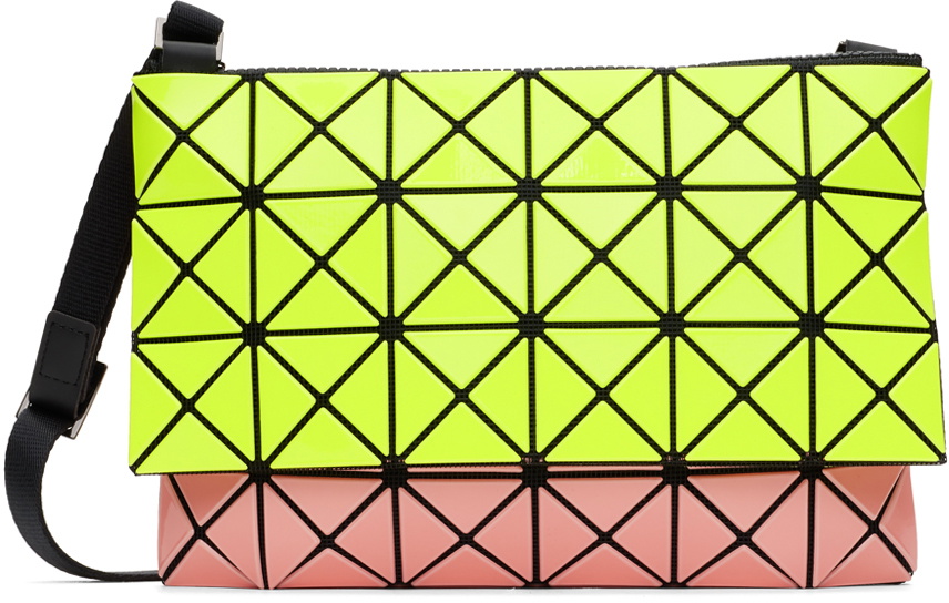 BAO BAO ISSEY MIYAKE Yellow & Pink Prism Kangaroo Crossbody