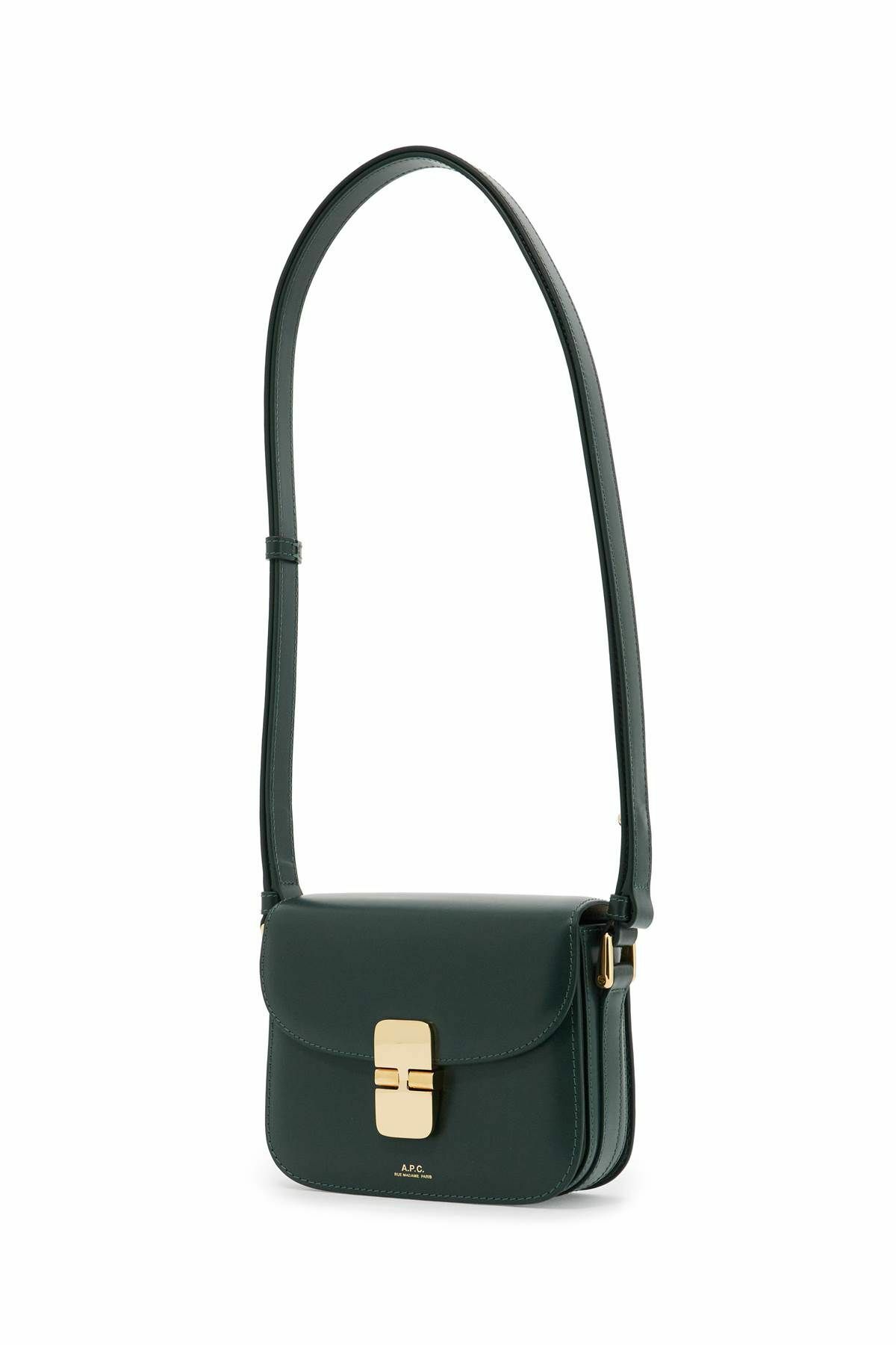 A. P.C. grace mini bag Green A.P.C