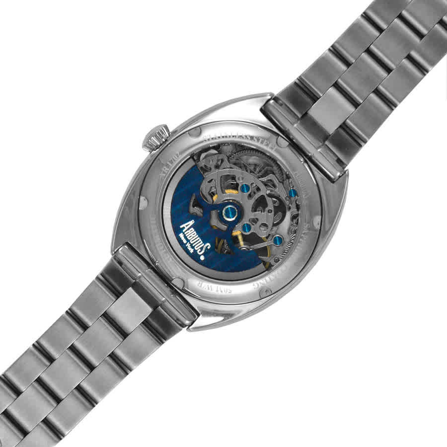 Arbutus 5th Ave Automatic Black Dial Ladies Watch AR1702SBS