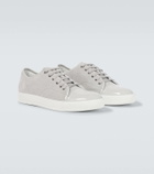 Lanvin DBB1 leather-trimmed suede sneakers