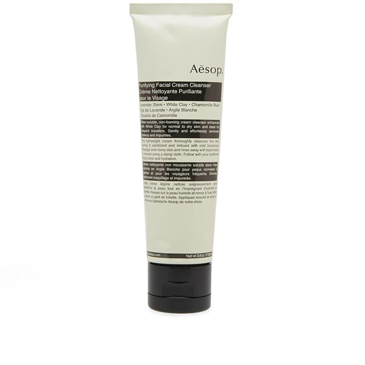Photo: Aesop Purifying Facial Cream Cleanser 