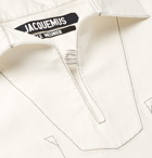 Jacquemus - Le Marin Cotton-Canvas Shirt - Ecru