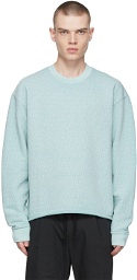 John Elliott Blue Cotton Sweatshirt