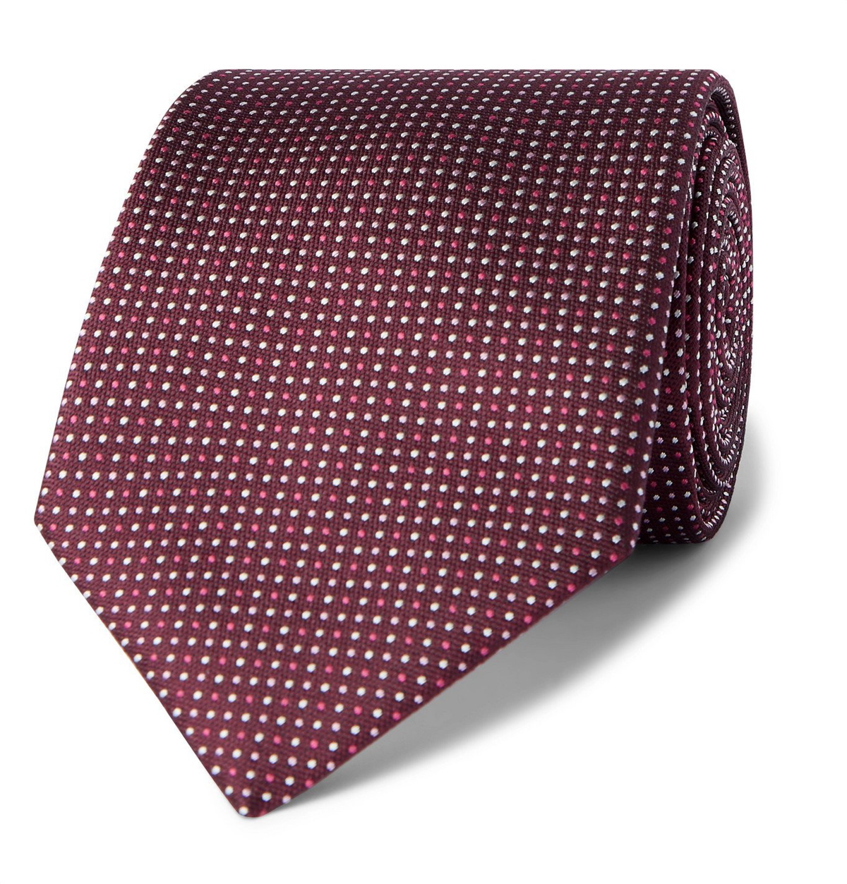 BOSS - Silk-jacquard tie with modern pattern