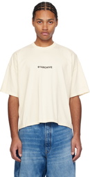 B1ARCHIVE Off-White Crewneck T-shirt