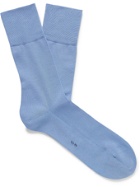 FALKE - Tiago City Cotton-Blend Socks - Blue - EU 41-42