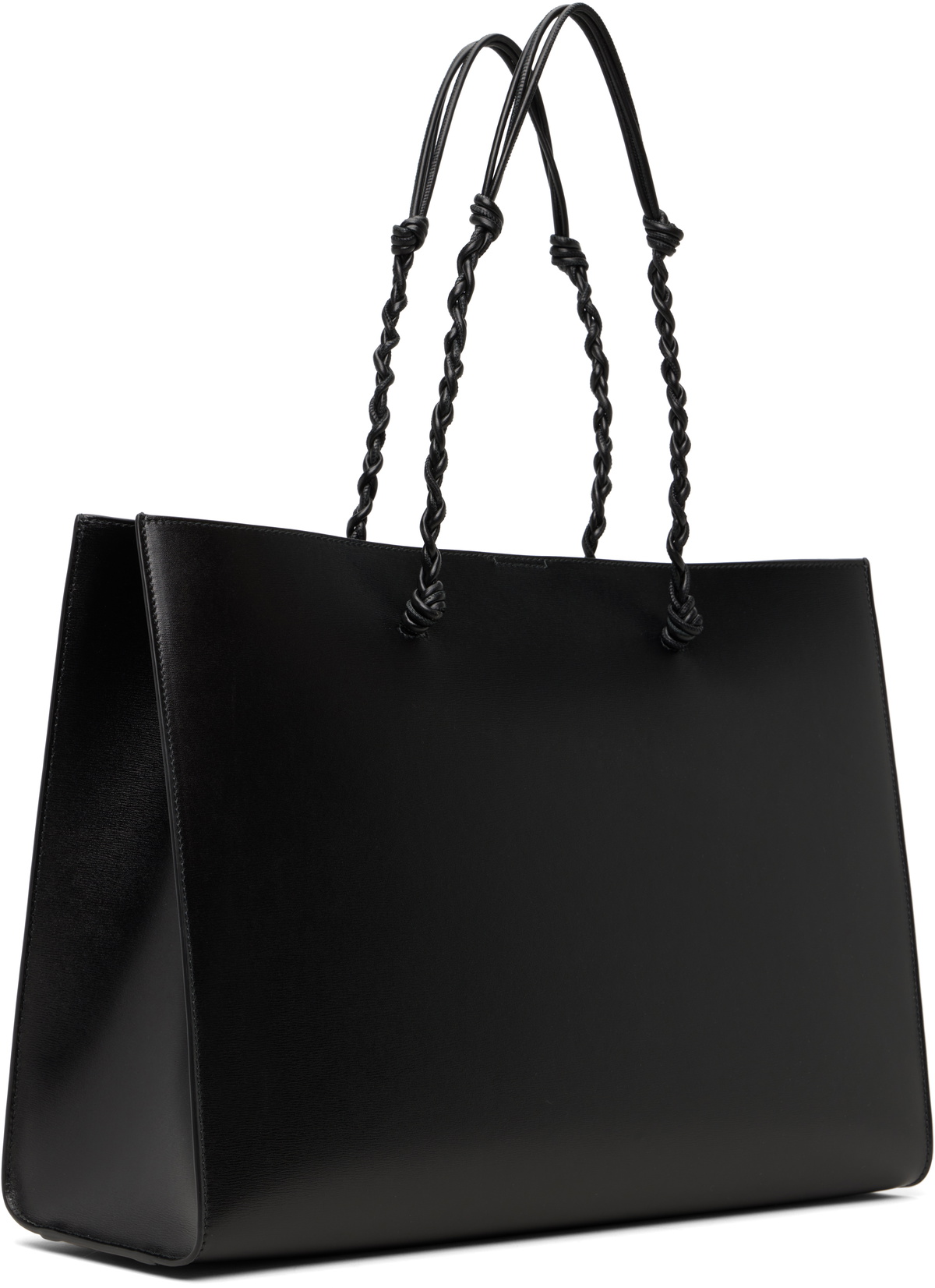Jil Sander Black Tangle Tote