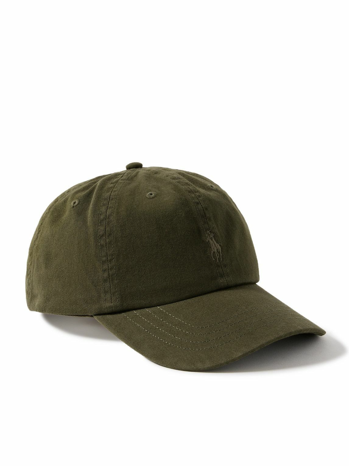 Polo Ralph Lauren - Logo-Embroidered Cotton-Twill Baseball Cap